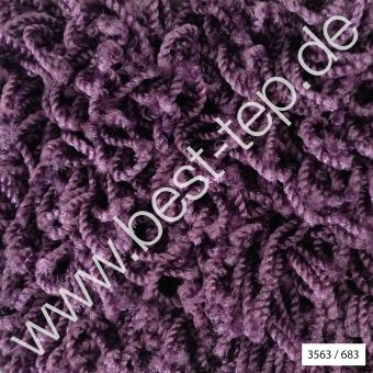 JAB Anstoetz COSY Moto Teppich 3563/683 Violett 