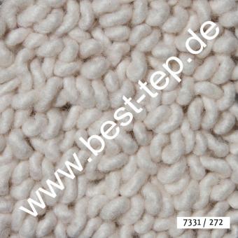 JAB Anstoetz LANA COLOR Pure Teppich 7331/272 Weiß 