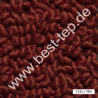 JAB Anstoetz LANA COLOR Pure Teppich 7331/762 Korallenrot 